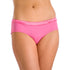 Womens Three Pack Pink Tuxedo Midi Boxer Shorts