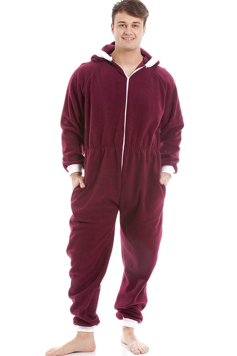 Camille Mens Plain Hooded Onesies