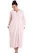 Womens Luxury Soft Fleece Pink Housecoat