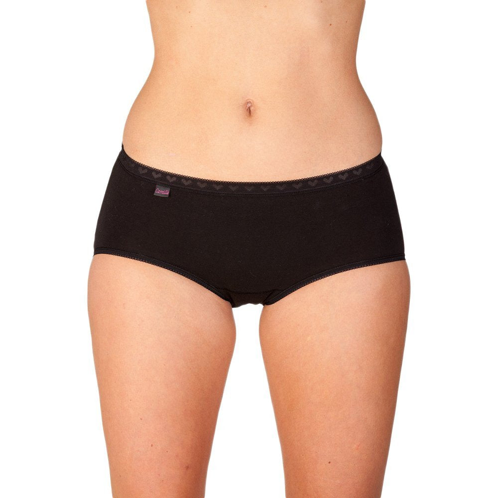 Womens Midi Brief Three Pack Beige