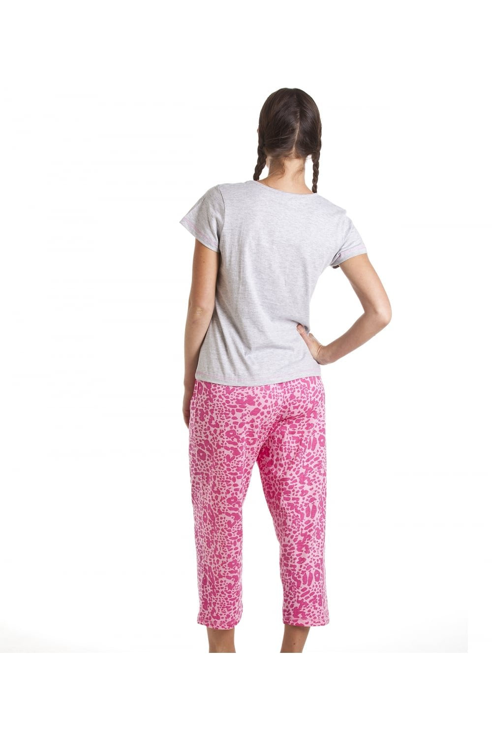 Camille Women's Short Leg Pyjama Set Nightwear