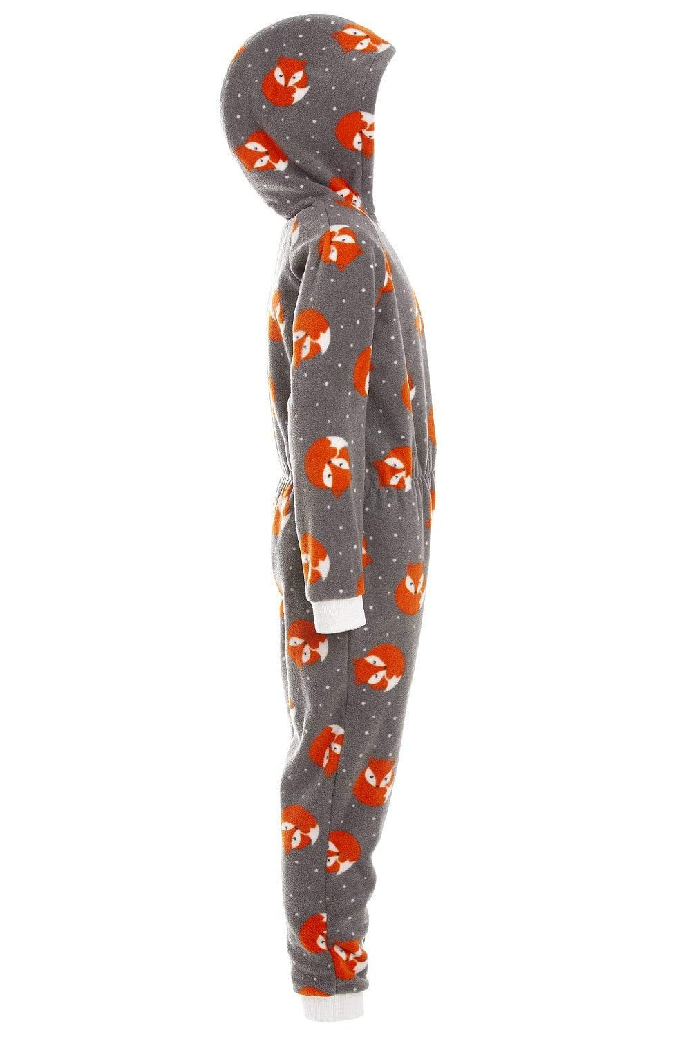 Camille Child Animal Print Soft Fleece Onesies