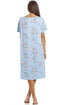 Womens Short Sleeve Knee Length Nightdress