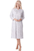 Womens Heavyweight Long Sleeve 100% Cotton Jersey Nightdress