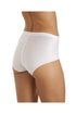Womens Two Pack White High Waist Control Briefs