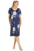 Womens Lightweight Floral Print Nightdress