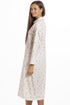 Womens Heavyweight Long Sleeve 100% Cotton Jersey Nightdress