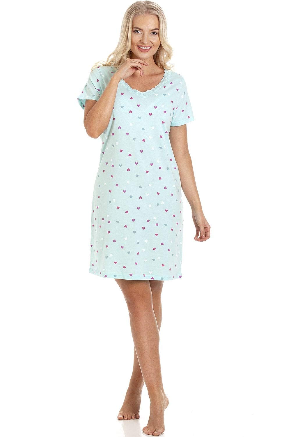 Womens Soft Cotton Summer Nightdresses