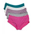 Five Pack Of Cotton Modal Colour Mix Shorts