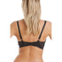 Womens Black Rhapsody Lace Underwired Bra