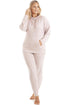 Womens Comfy Fit Marl Hacci Pyjama sets