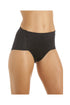 Womens Two Pack Black High Waist Control Briefs