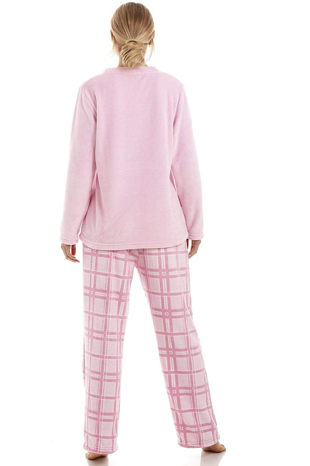 Womens Supersoft Warm Fleece Character Pyjama Sets