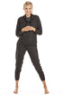 Lush Long Sleeve Lightweight Cowl Neck Knitted Hacci Pyjama Set