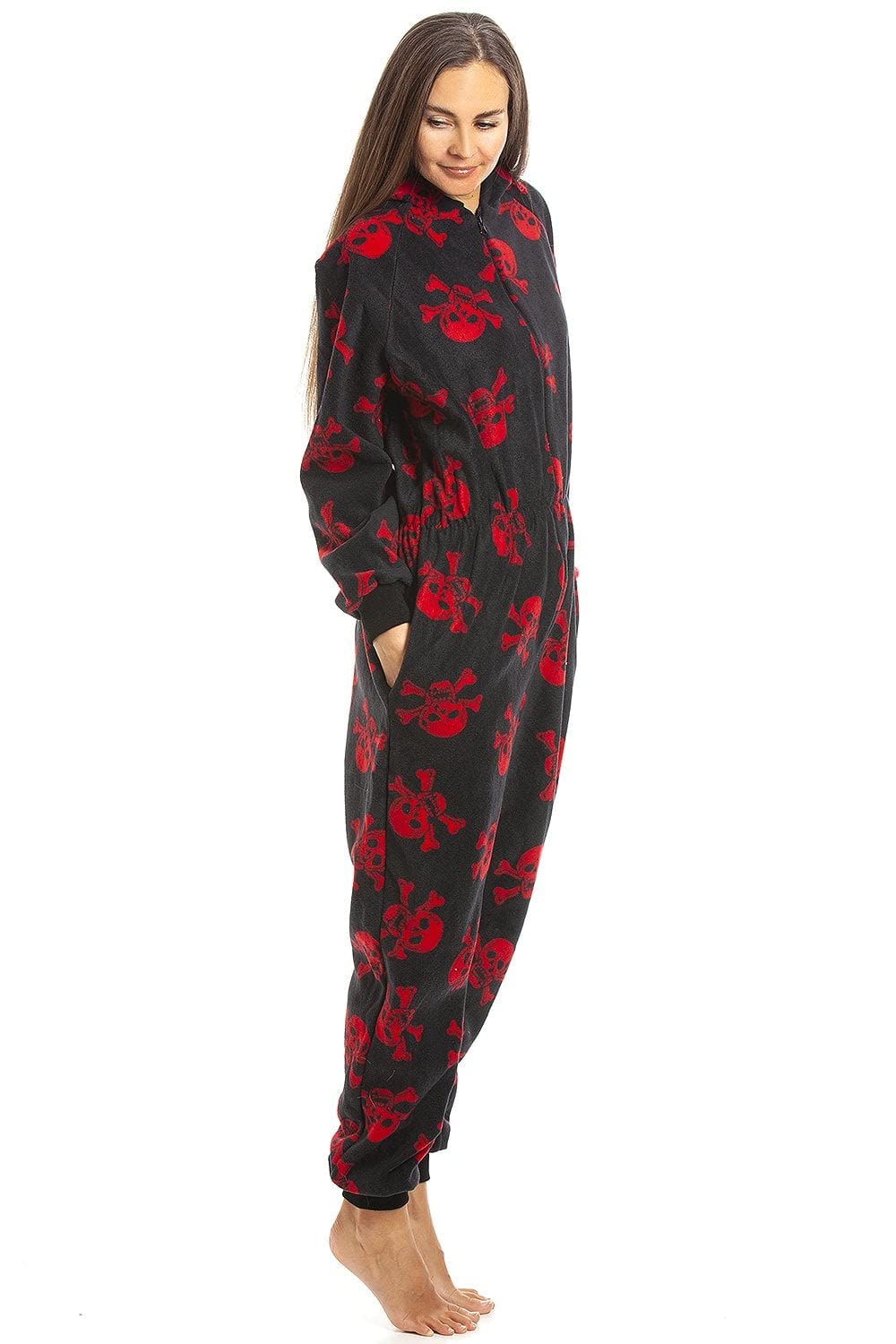 Camille Womens Super Soft Fleece Onesies 