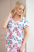 Classic Rose Print Cotton Nightdress