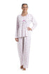 Classic Jersey Cotton Pink Floral Print Pyjama Set