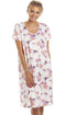 Womens Lightweight Floral Print Nightdress
