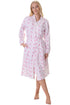 Womens Luxury 100% Cotton Lightweight Porcelain Floral Wrap