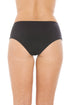 Womens Three Pack Black Tuxedo Midi Boxer Shorts