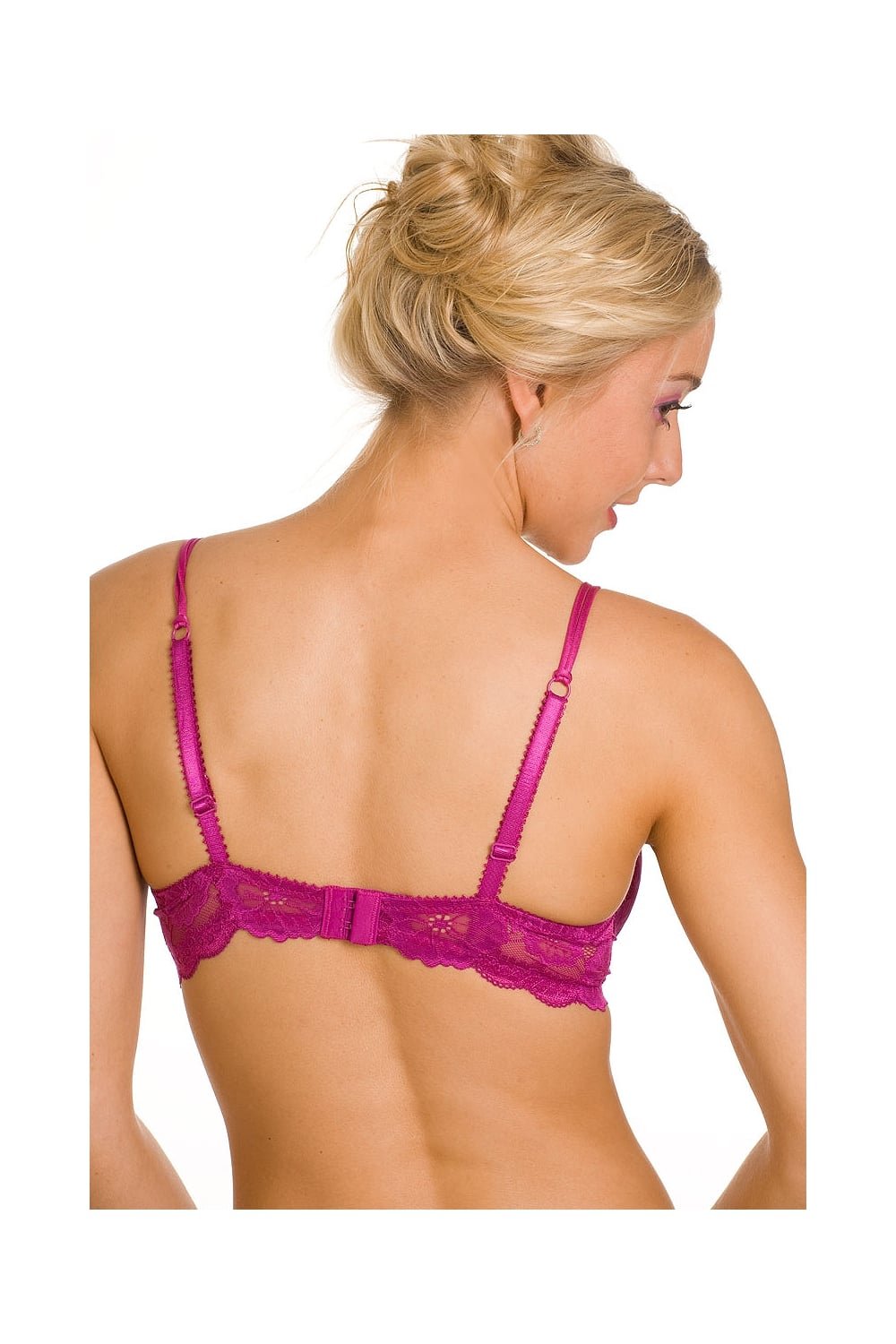 Super Boost Padded Push Up Purple Underwired Bra