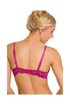Super Boost Padded Push Up Purple Underwired Bra