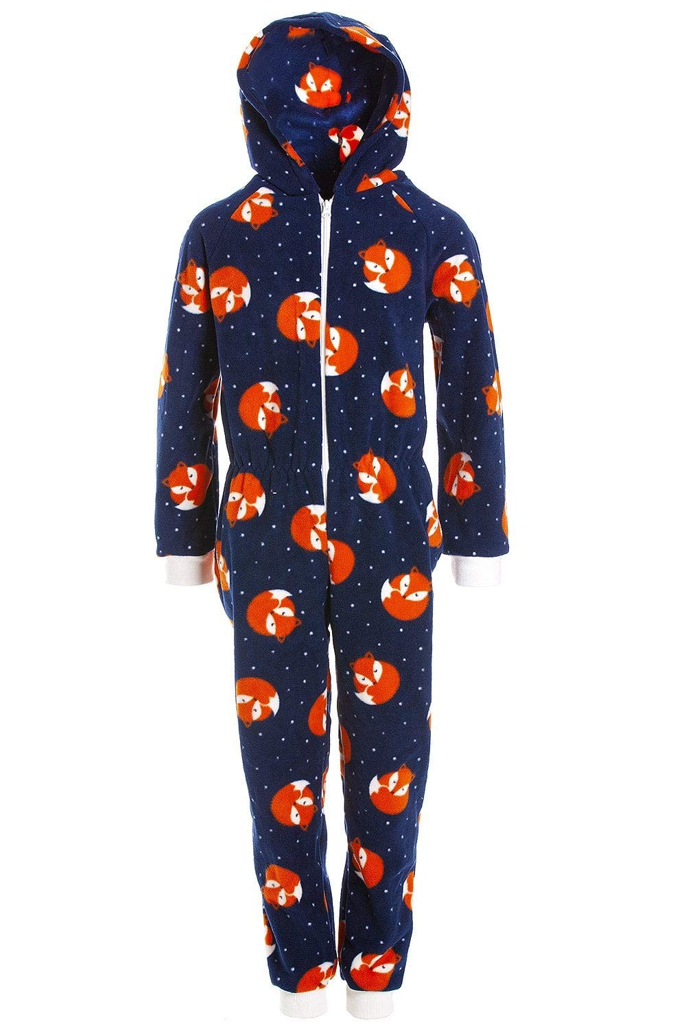 Camille Child Animal Print Soft Fleece Onesies