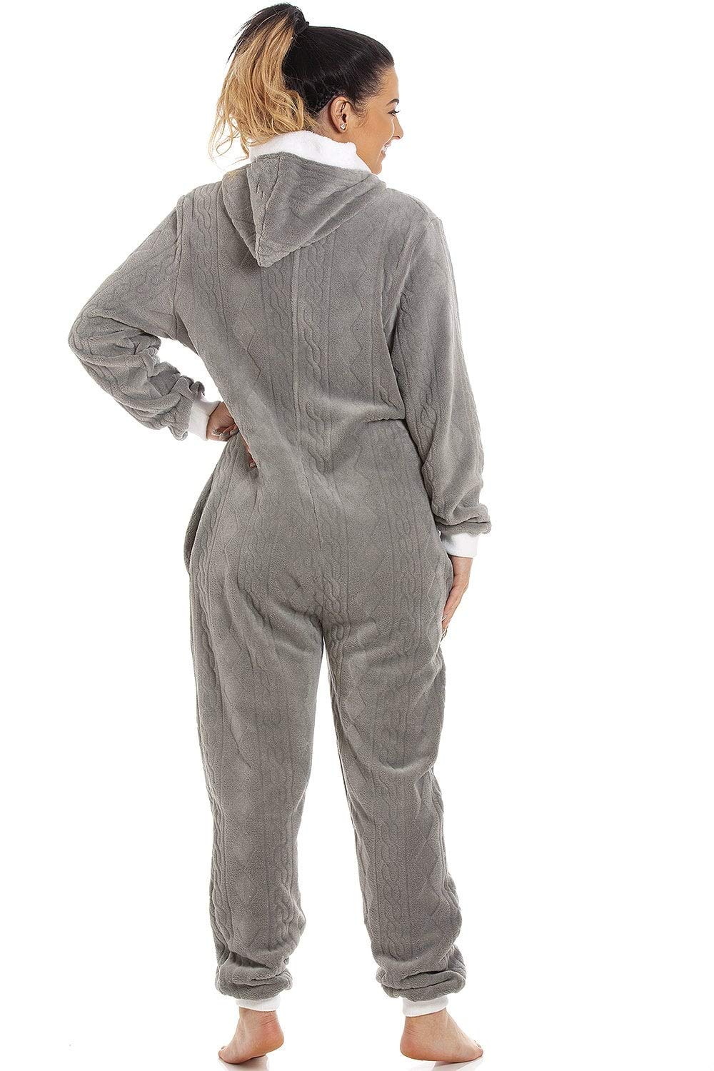 Camille Womens Super Soft Fleece Onesies 