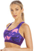 Camille Womens Sport Bra's Paded Comfortable Fitness Workout Tops