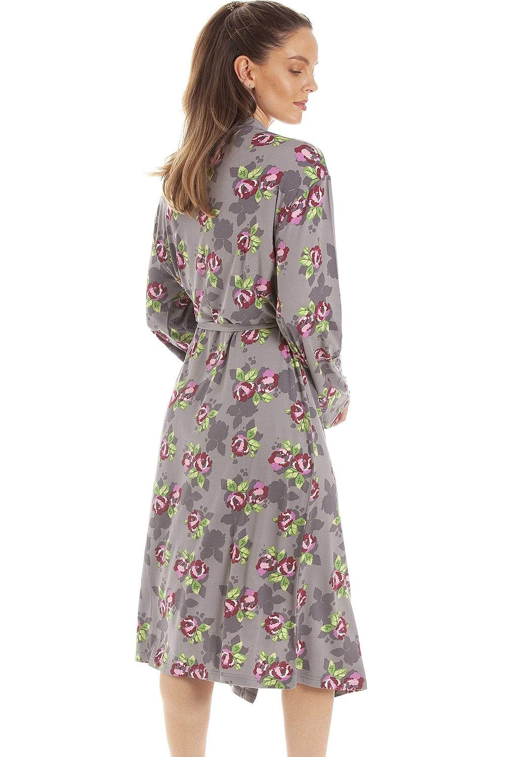 Womens Floral Print Spandex Knee Length Wraps