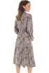 Womens Floral Print Spandex Knee Length Wraps