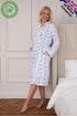 Womens Luxury 100% Cotton Lightweight Porcelain Floral Wrap