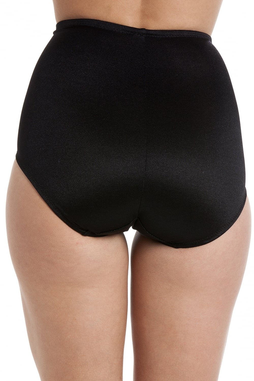 Womens Two Pack Full Support Shapewear Briefs Black