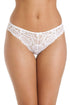 Womens 2 Pack Floral Lace Thong