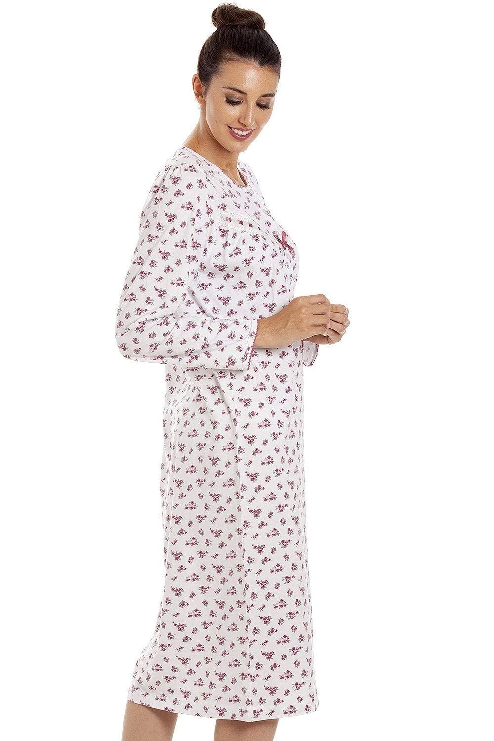 Womens Long Sleeved Nightdresses
