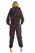 Various Colour Multi-Coloured Paw Print Onesie