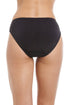 Three Pack Black Floral Lace High Leg Briefs