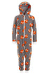 Camille Child Animal Print Soft Fleece Onesies