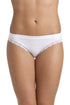 Camille Women's Midi Briefs in White Seam Free Comfort Knickers 2 Pack Set