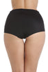 Two Pack Black Seamfree High Waist Floral Mesh Briefs