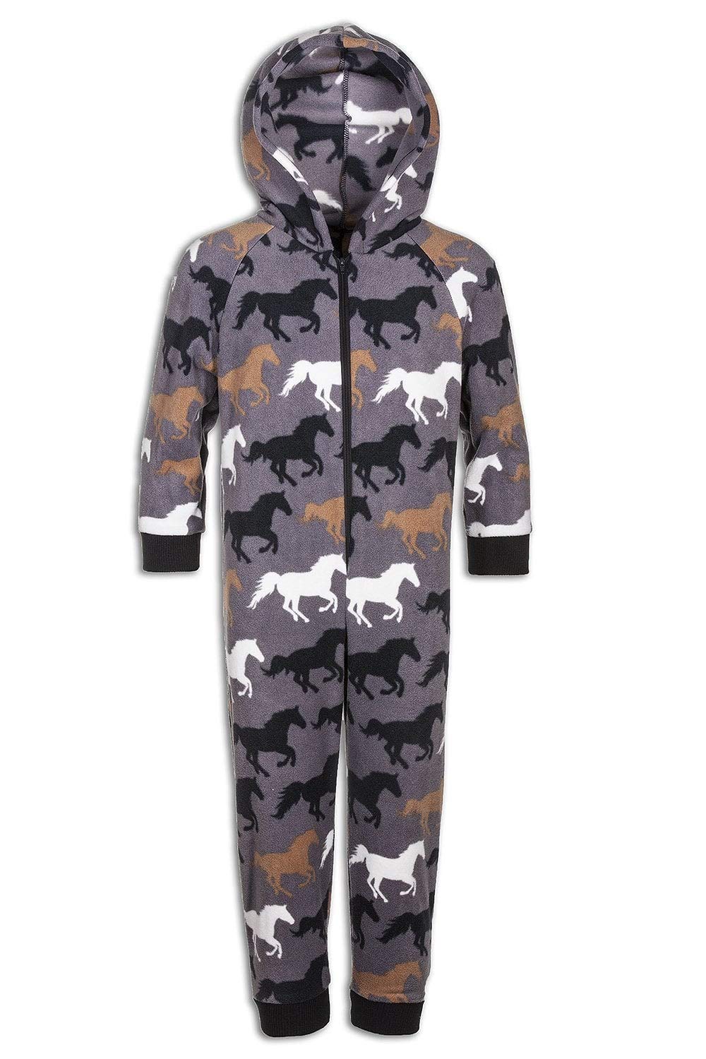 Camille Childrens Horse Print Onesie Pyjama Sets