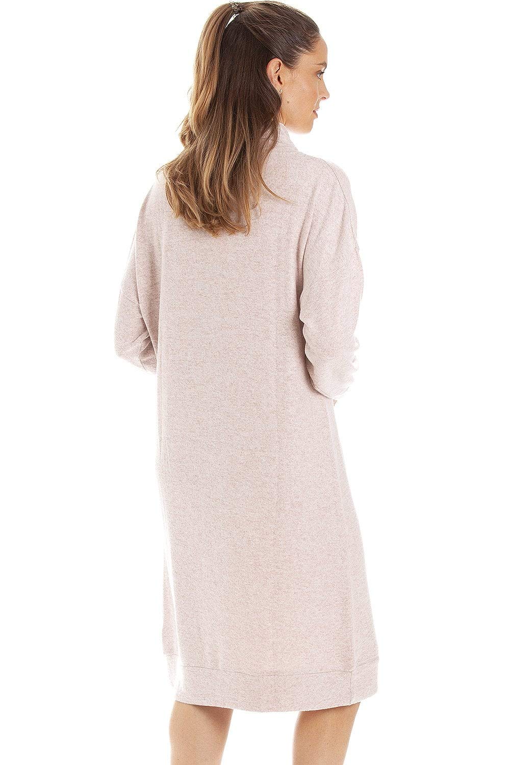 Womens Comfy Fit Marl Hacci Loungers