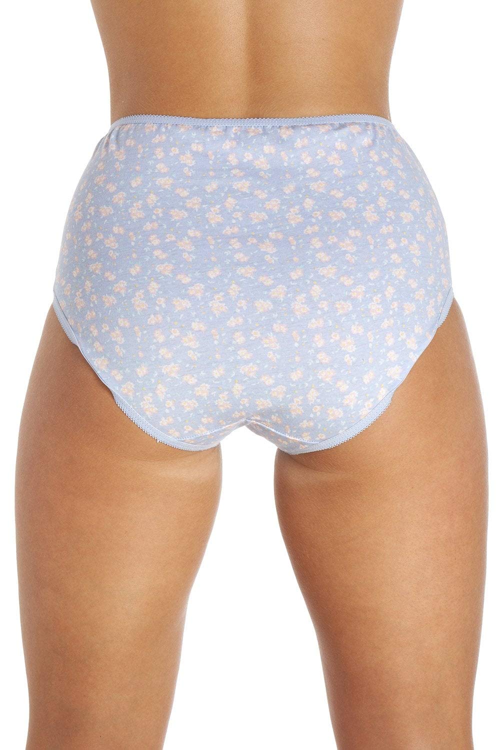 Womens Four Pack Mixed Full Briefs