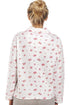 Womens Floral Print Mock Quilt Bed Jacket