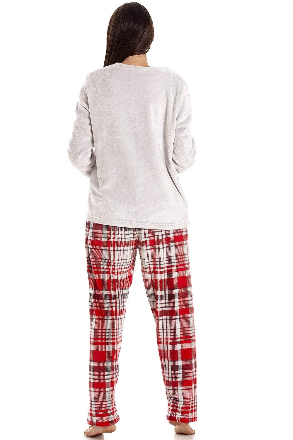 Womens Supersoft Warm Fleece Character Pyjama Sets