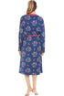 Womens Floral Print Spandex Knee Length Wraps