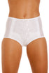 Womens Two Pack White Lace Control Shapewear Briefs