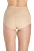 Womens Two Pack Beige Lace Control Shapewear Briefs