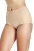 Womens Two Pack Beige Lace Control Shapewear Briefs