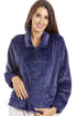 Camille Womens Button Up Rose Embossed Bed Jackets 